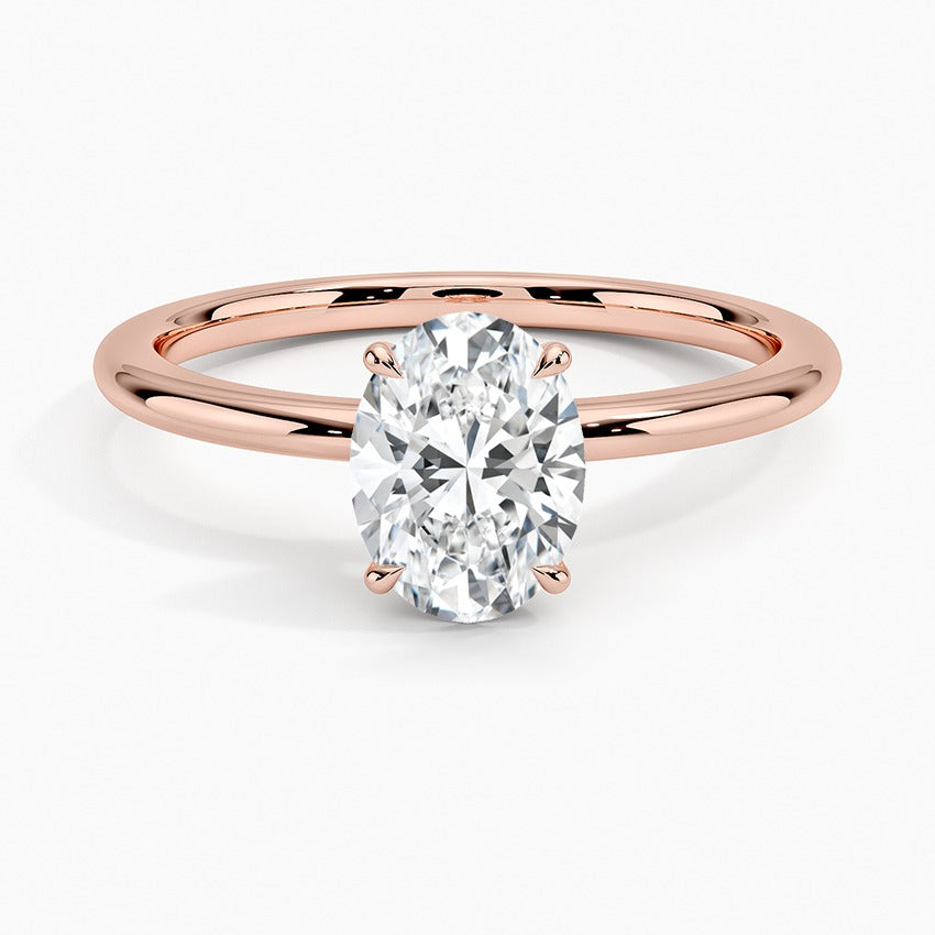 Oval Shape Engagement Rings